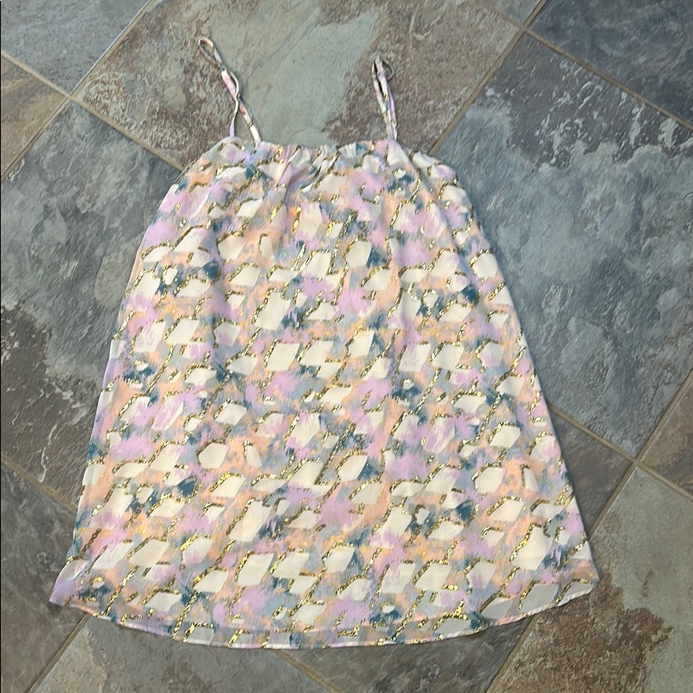 Buddy Love Pink and Blue Mini Dress
